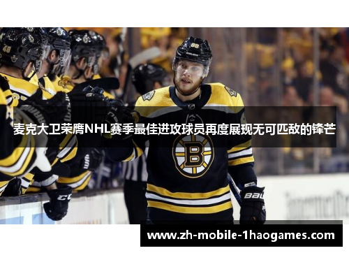 麦克大卫荣膺NHL赛季最佳进攻球员再度展现无可匹敌的锋芒